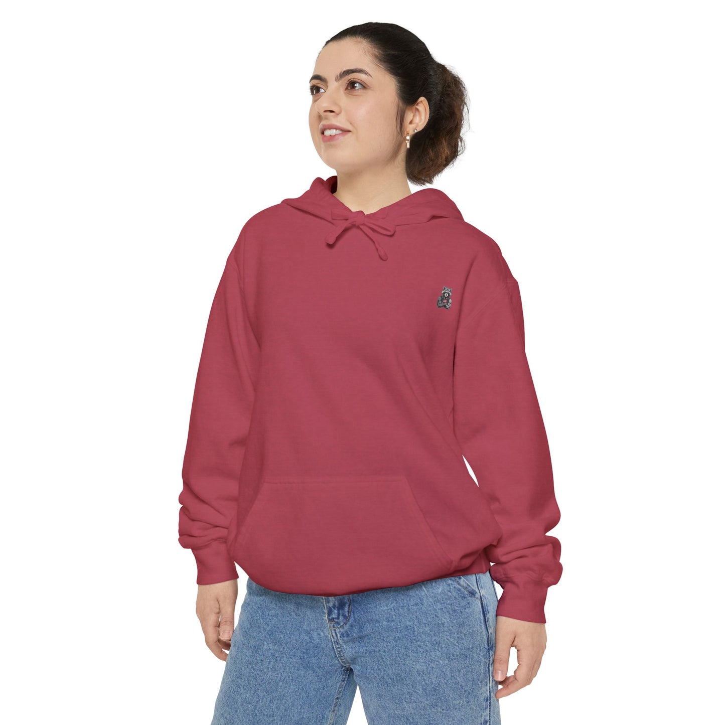 Flag Graphic Hoodie — Distressed American Flag Design