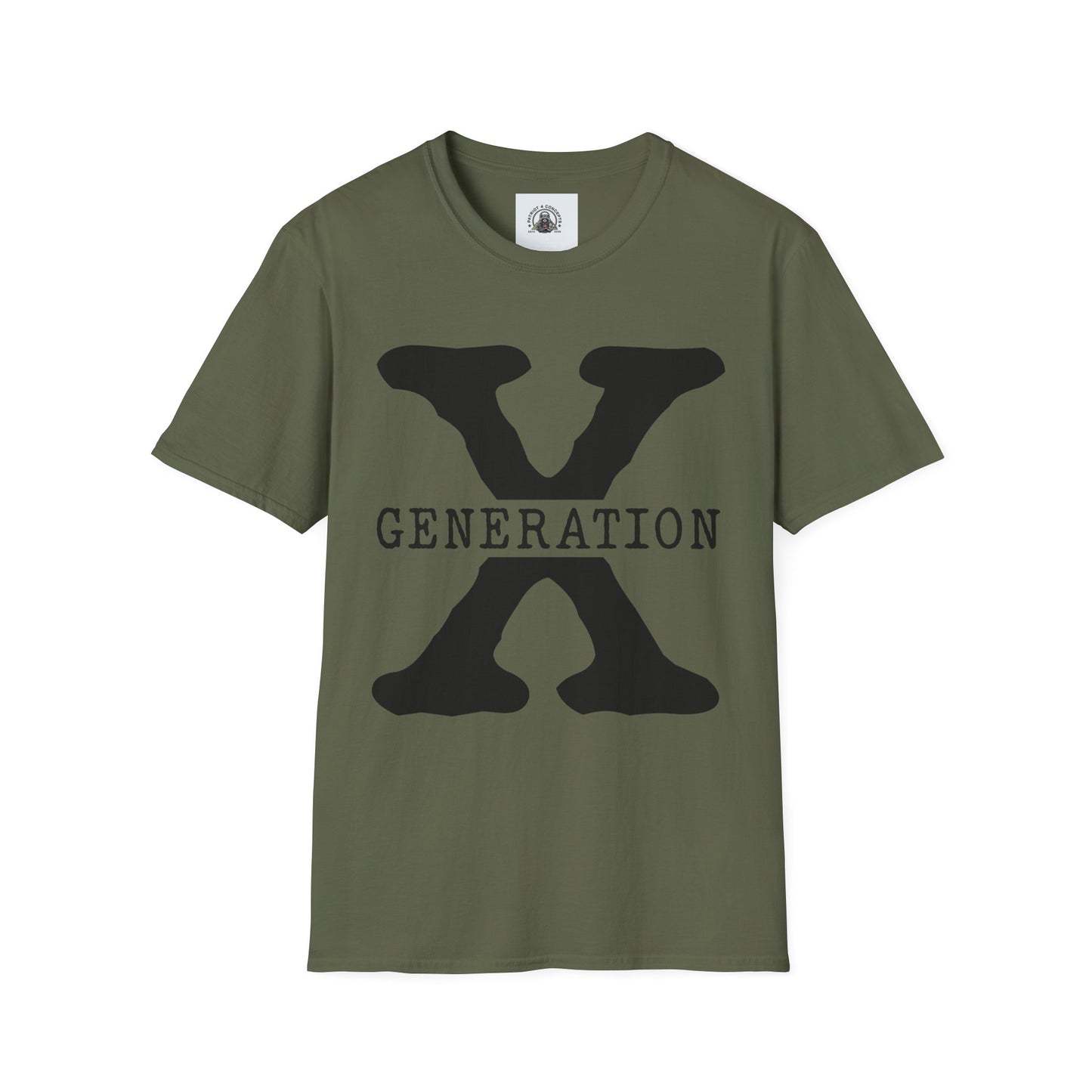 Generation X Unisex T-Shirt | Retro Graphic Tee, Vintage Style Shirt, Gift for Gen X, Casual Wear, Nostalgic Fashion