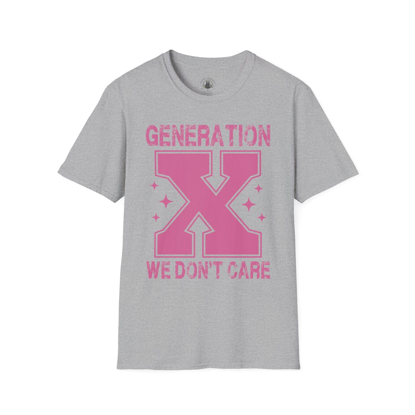 Generation X- "We Don't Care" Graphic
