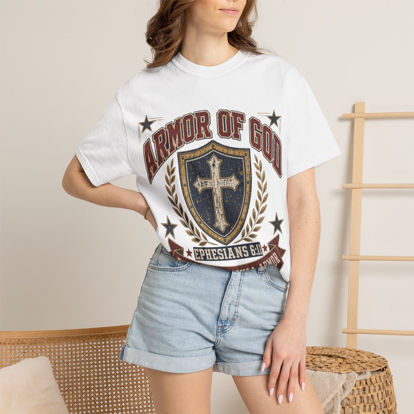 Armor of God Christian T-Shirt — Ephesians 6:11 Faith Tee
