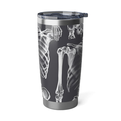 Stylish Skeleton Tumbler, 20oz Travel Mug for Science Lovers, Unique Gift for Halloween, Medical Professionals, and Everyday Use