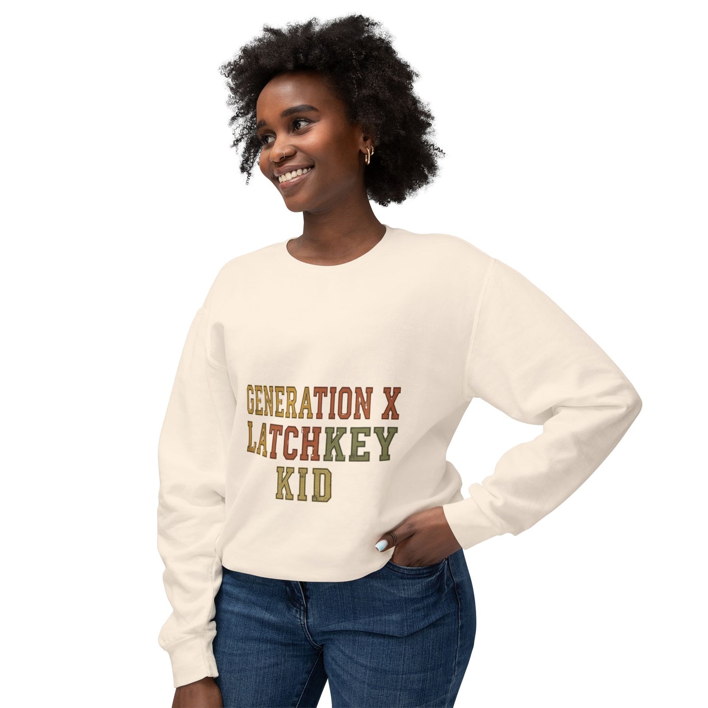 Generation X Latchkey Kid Crewneck Sweatshirt