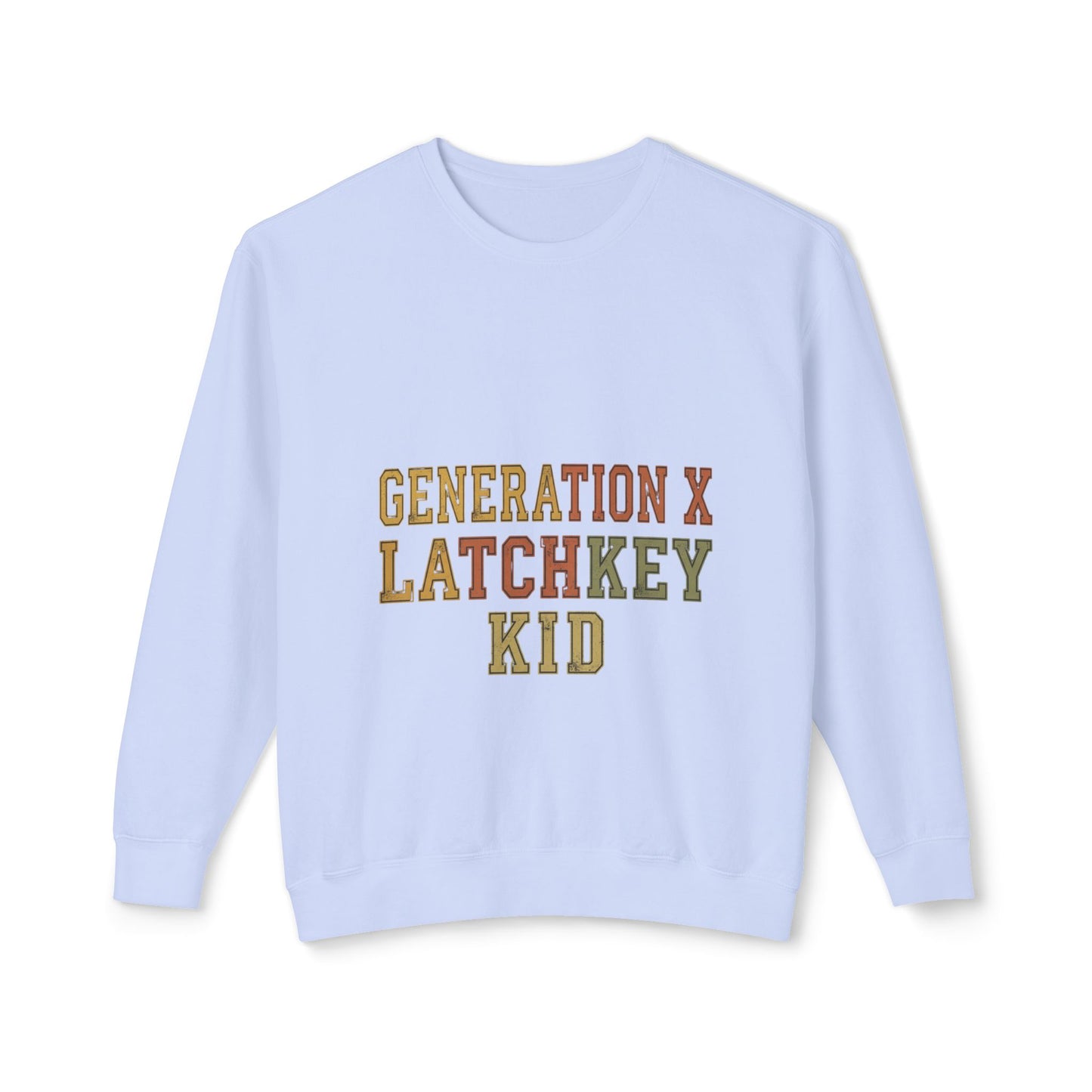 Generation X Latchkey Kid Crewneck Sweatshirt