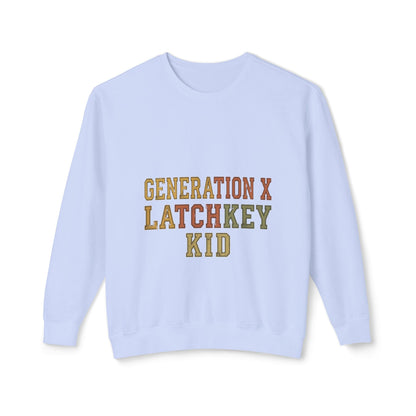Generation X Latchkey Kid Crewneck Sweatshirt