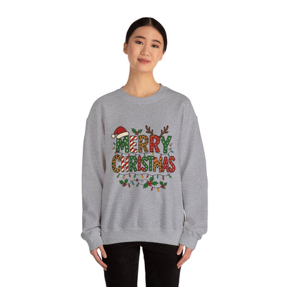 Christmas Sweatshirt — 'Merry Christmas' Holiday Crewneck