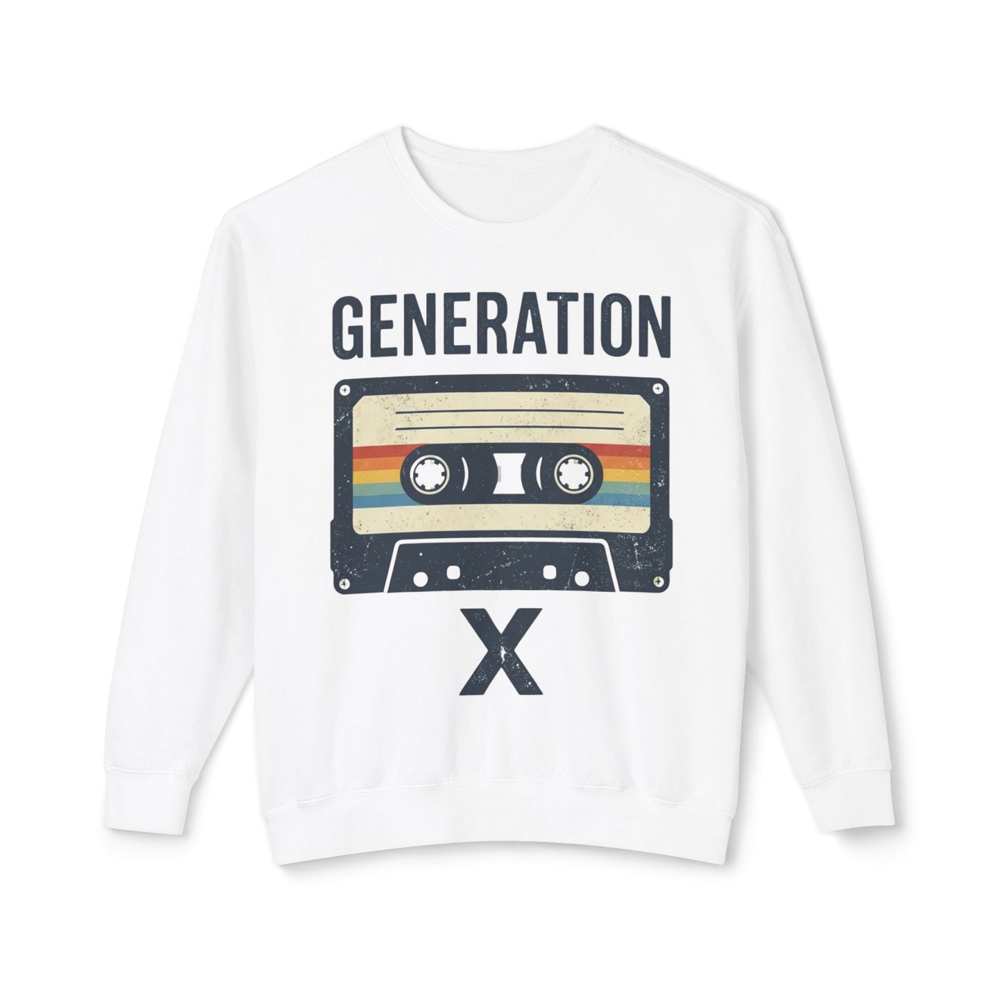 Generation X Retro Cassette Crewneck Sweatshirt