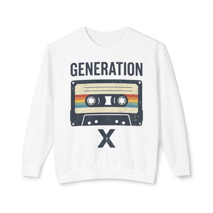 Generation X Retro Cassette Crewneck Sweatshirt