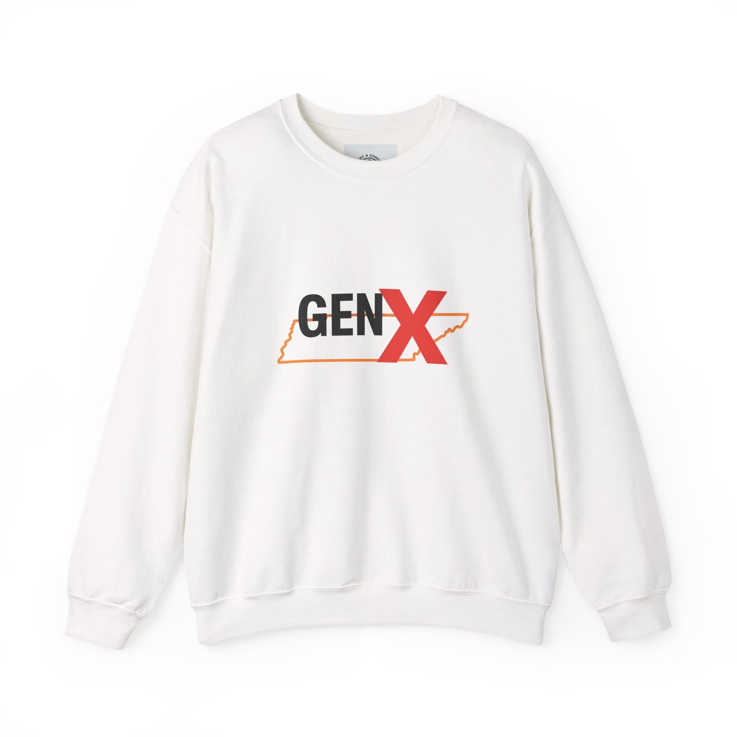 Gen X Pride Crewneck Sweatshirt, Vintage Style, Casual Comfort, Unisex Fashion, Gift for Gen X, Retro Apparel