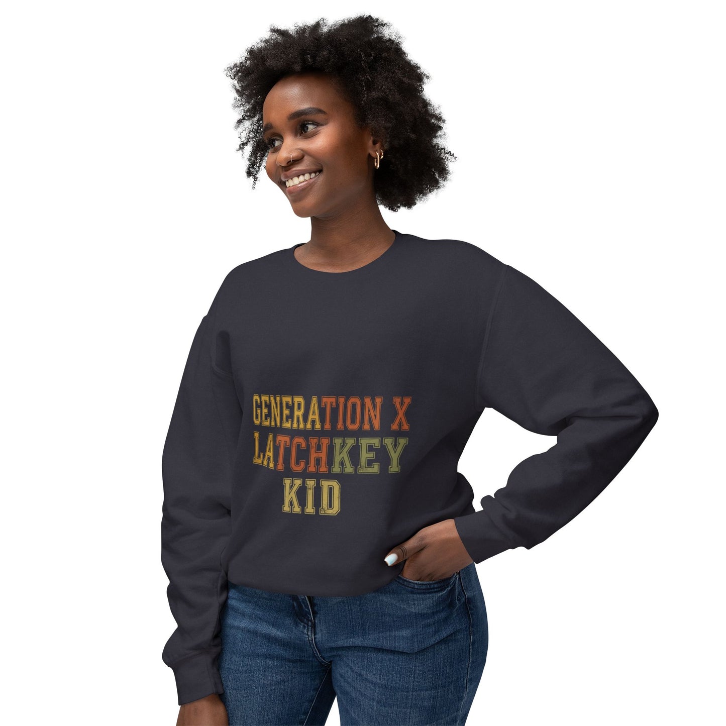Generation X Latchkey Kid Crewneck Sweatshirt
