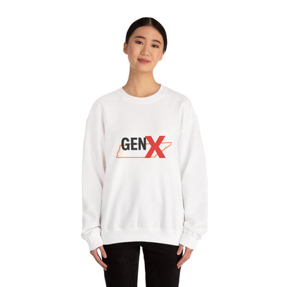 Gen X Pride Crewneck Sweatshirt, Vintage Style, Casual Comfort, Unisex Fashion, Gift for Gen X, Retro Apparel
