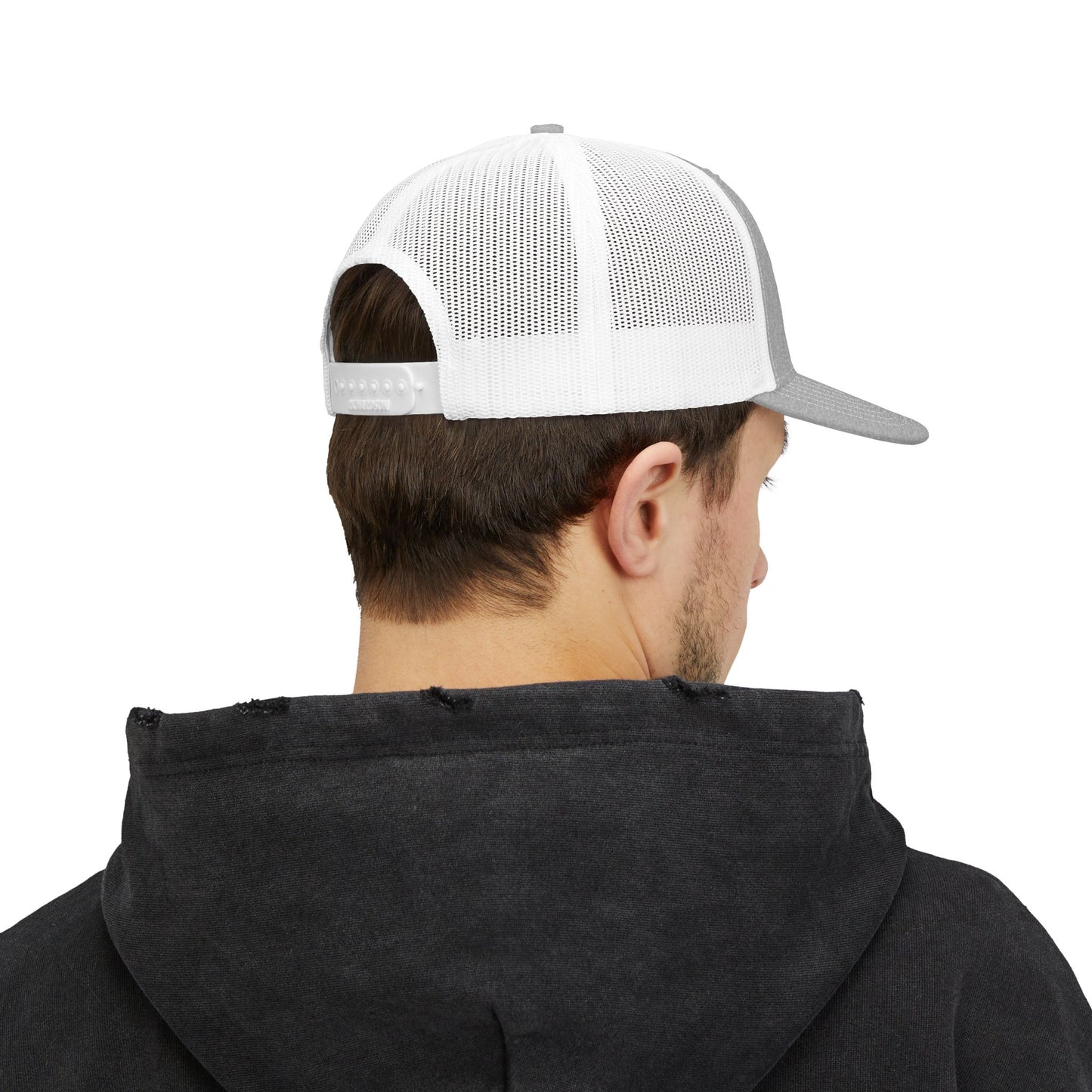 Embroidered "We the People" Flag Snapback Trucker Cap