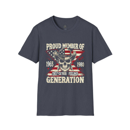 Proud Member of 1965-1980 Generation X T-Shirt