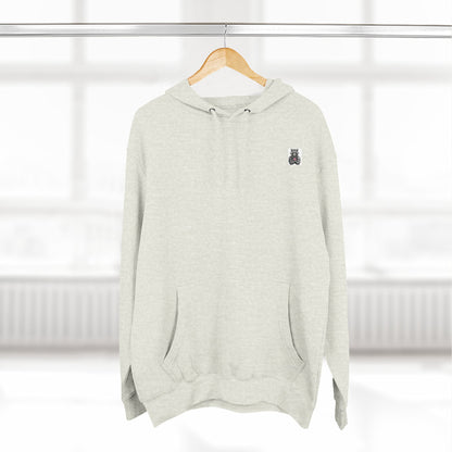 American Flag Cross Hoodie — Christian Patriotic Pullover with Distressed Stars & Stripes