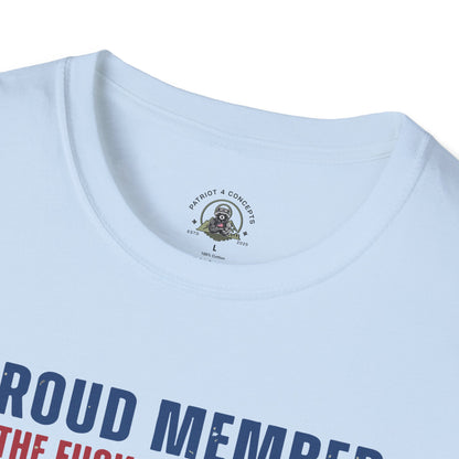 X Generation Patriotic Tee — "Proud Member of the F*** Your Feelings" Graphic