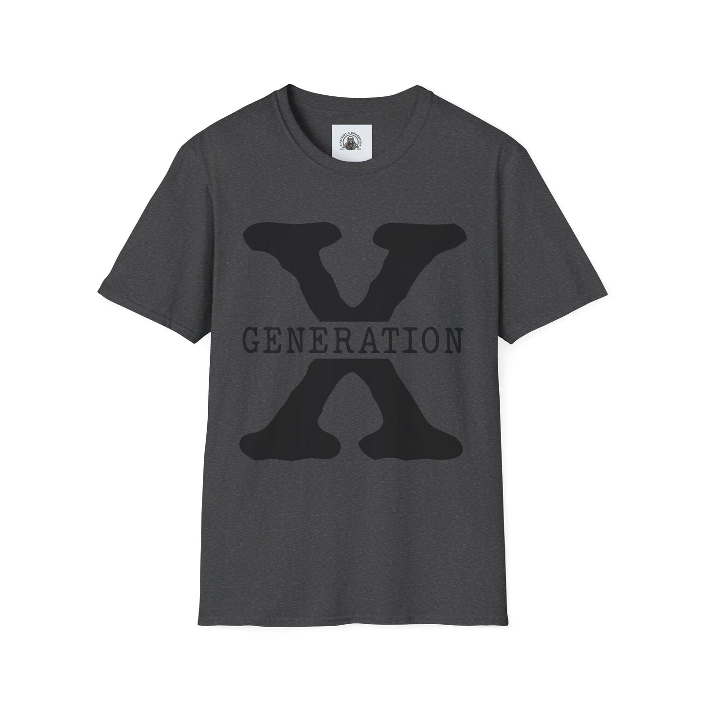 Generation X Unisex T-Shirt | Retro Graphic Tee, Vintage Style Shirt, Gift for Gen X, Casual Wear, Nostalgic Fashion