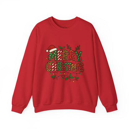 Christmas Sweatshirt — 'Merry Christmas' Holiday Crewneck