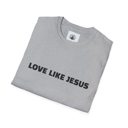 Jesus Love Inspiration T-Shirt, Unisex Faith Tee, Christian Apparel, Gift for Believers, Everyday Wear, Spiritual Message