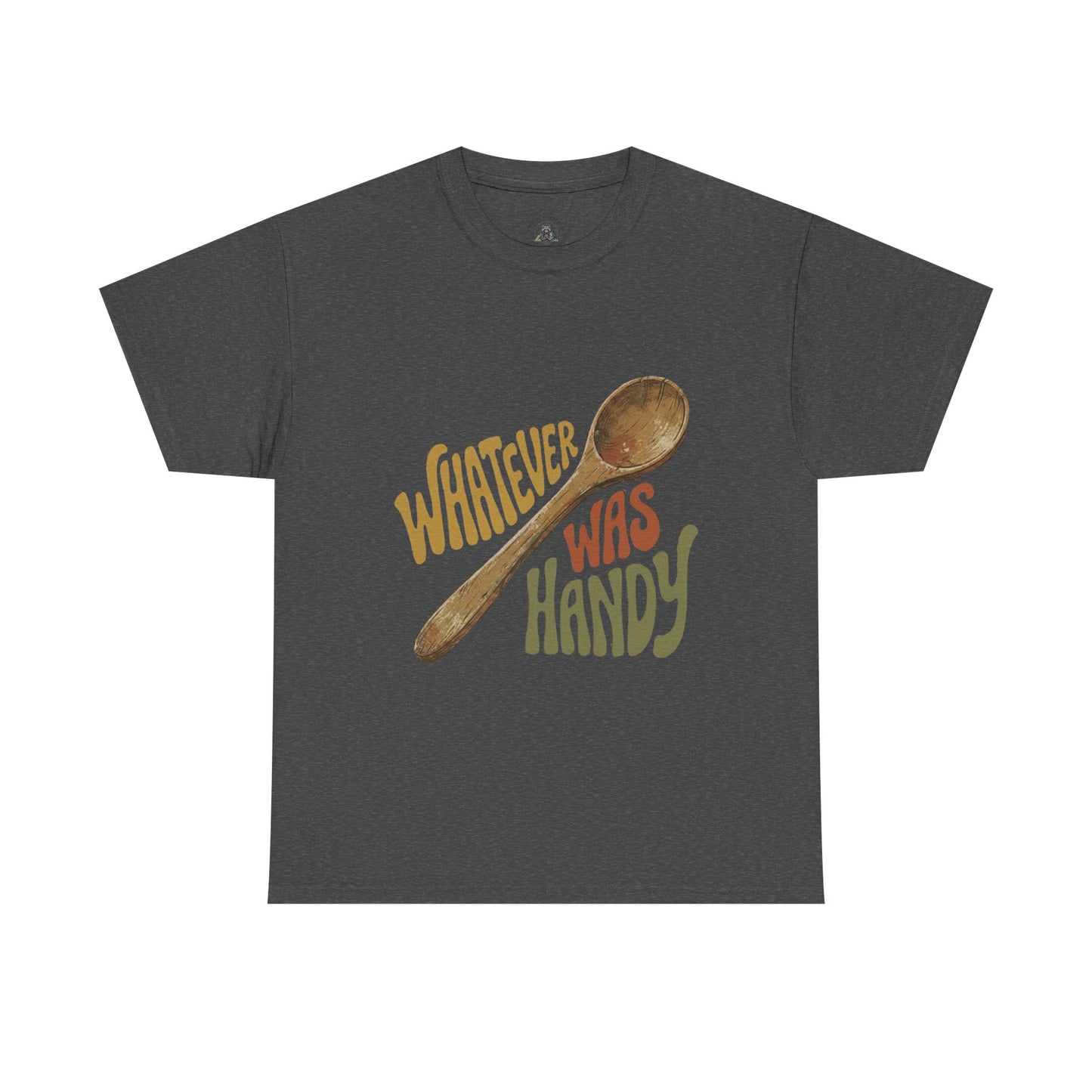 Whatever Was Handy Spoon Graphic Tee — Funny Kitchen Cooking T‑Shirt