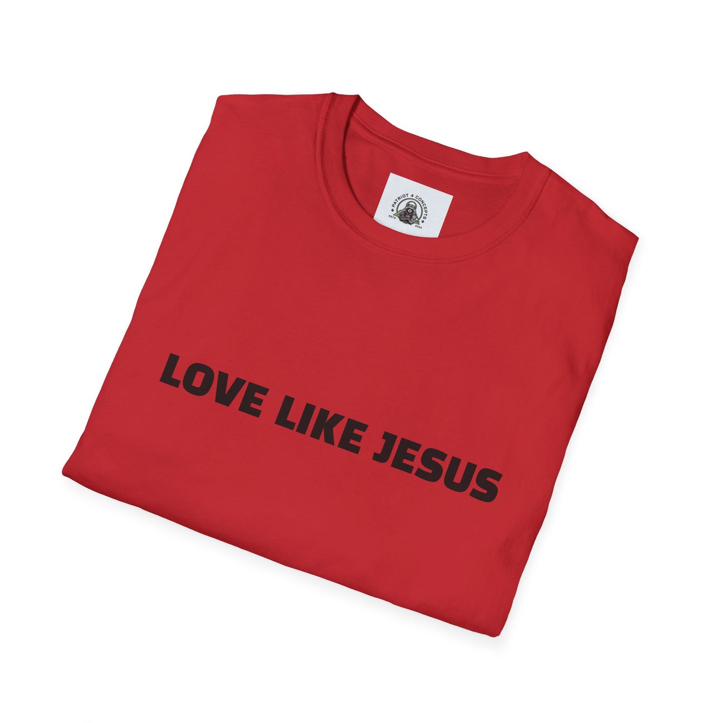 Jesus Love Inspiration T-Shirt, Unisex Faith Tee, Christian Apparel, Gift for Believers, Everyday Wear, Spiritual Message