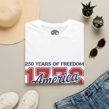 1776 America T‑Shirt — 250 Years of Freedom Patriotic Tee