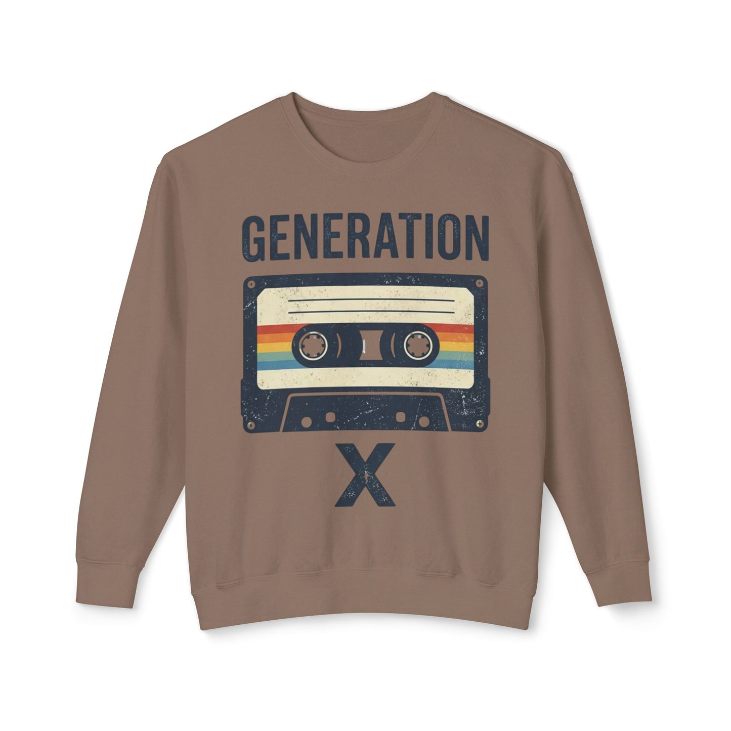 Generation X Retro Cassette Crewneck Sweatshirt