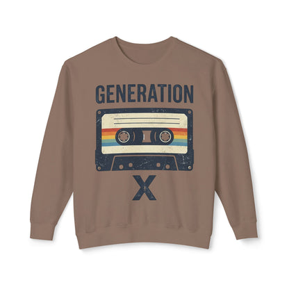 Generation X Retro Cassette Crewneck Sweatshirt