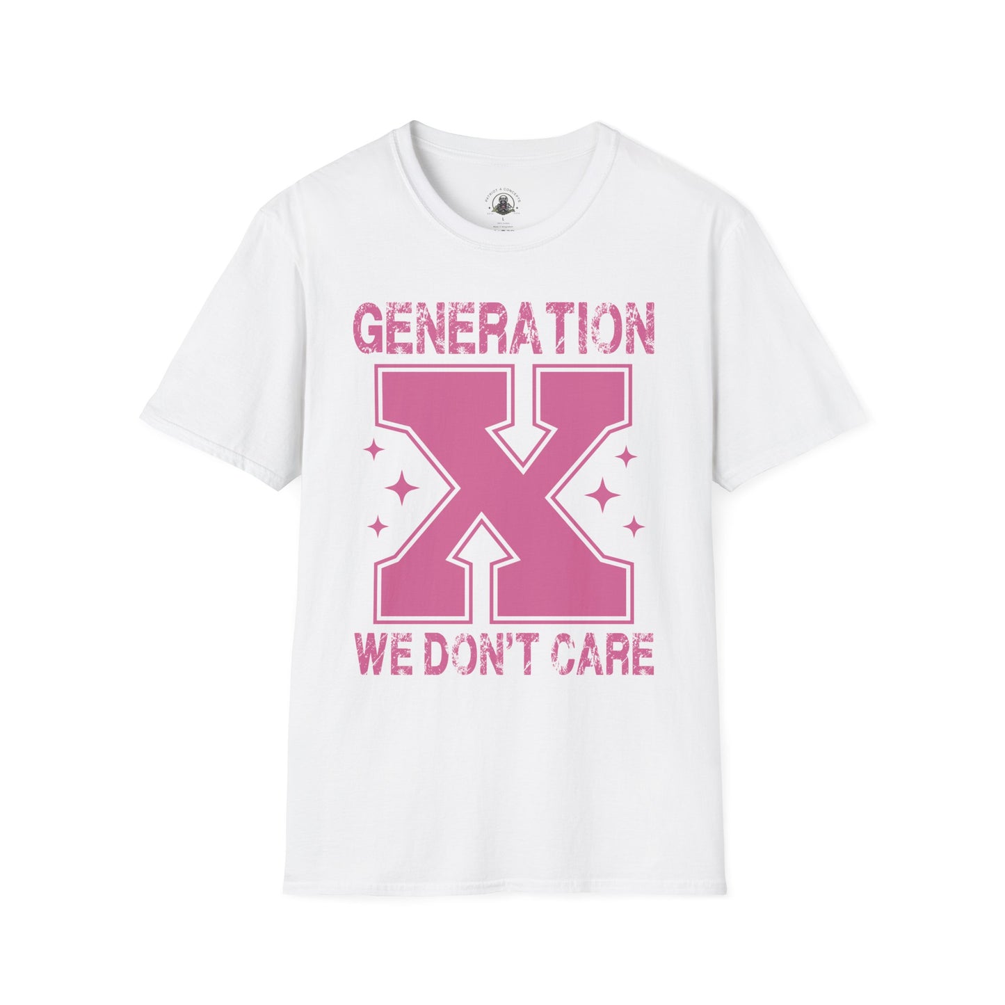 Generation X- "We Don't Care" Graphic