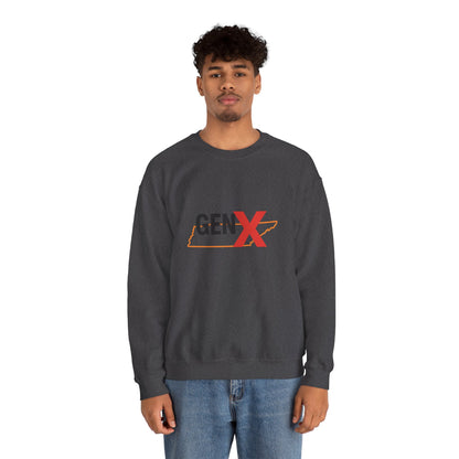 Gen X Pride Crewneck Sweatshirt, Vintage Style, Casual Comfort, Unisex Fashion, Gift for Gen X, Retro Apparel