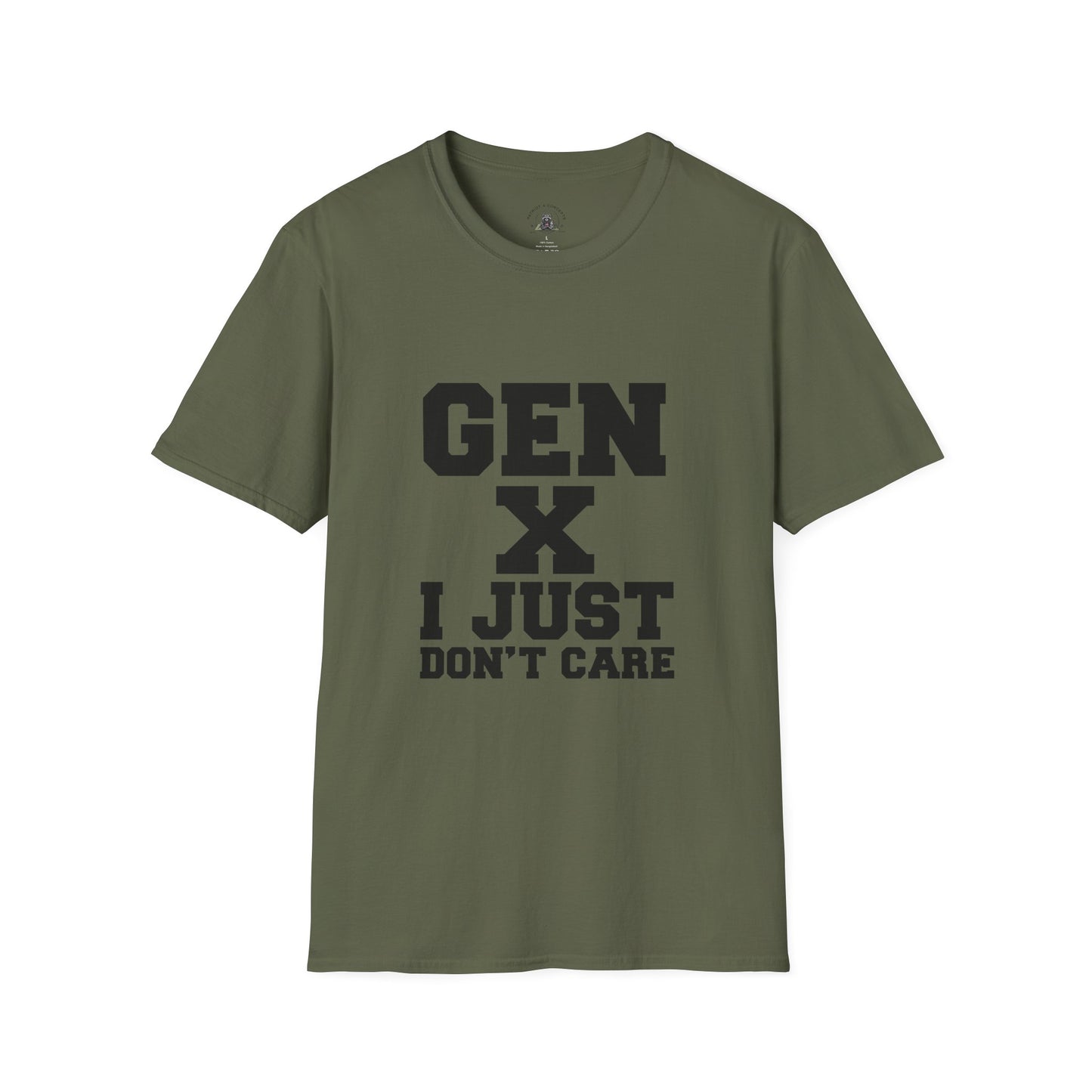 Generation X - "I just don't care" - Graphic