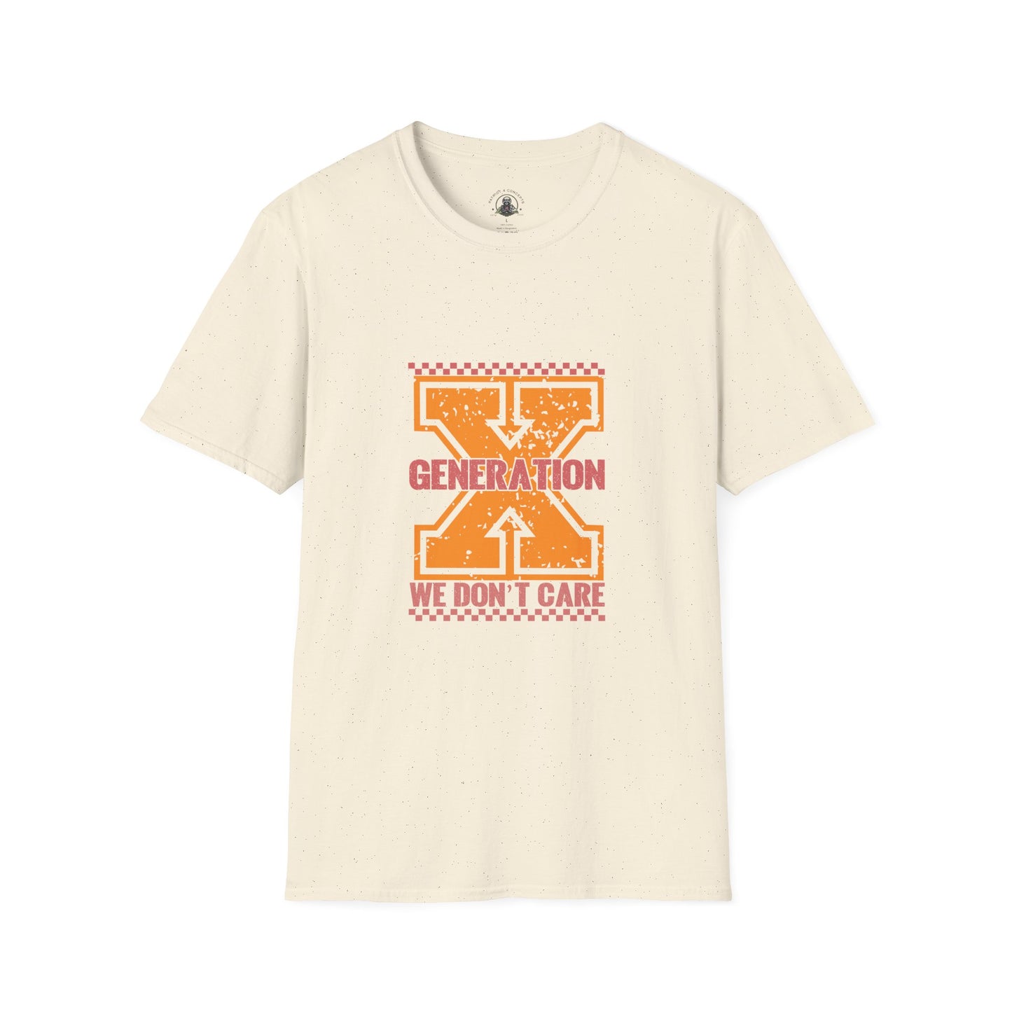 Generation X 'We Don't Care' Graphic T-Shirt