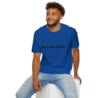 Jesus Love Inspiration T-Shirt, Unisex Faith Tee, Christian Apparel, Gift for Believers, Everyday Wear, Spiritual Message