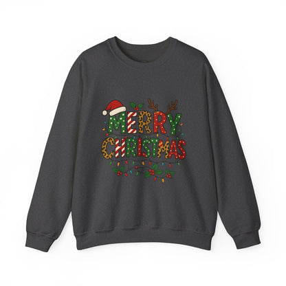 Christmas Sweatshirt — 'Merry Christmas' Holiday Crewneck