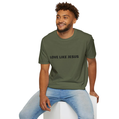 Jesus Love Inspiration T-Shirt, Unisex Faith Tee, Christian Apparel, Gift for Believers, Everyday Wear, Spiritual Message