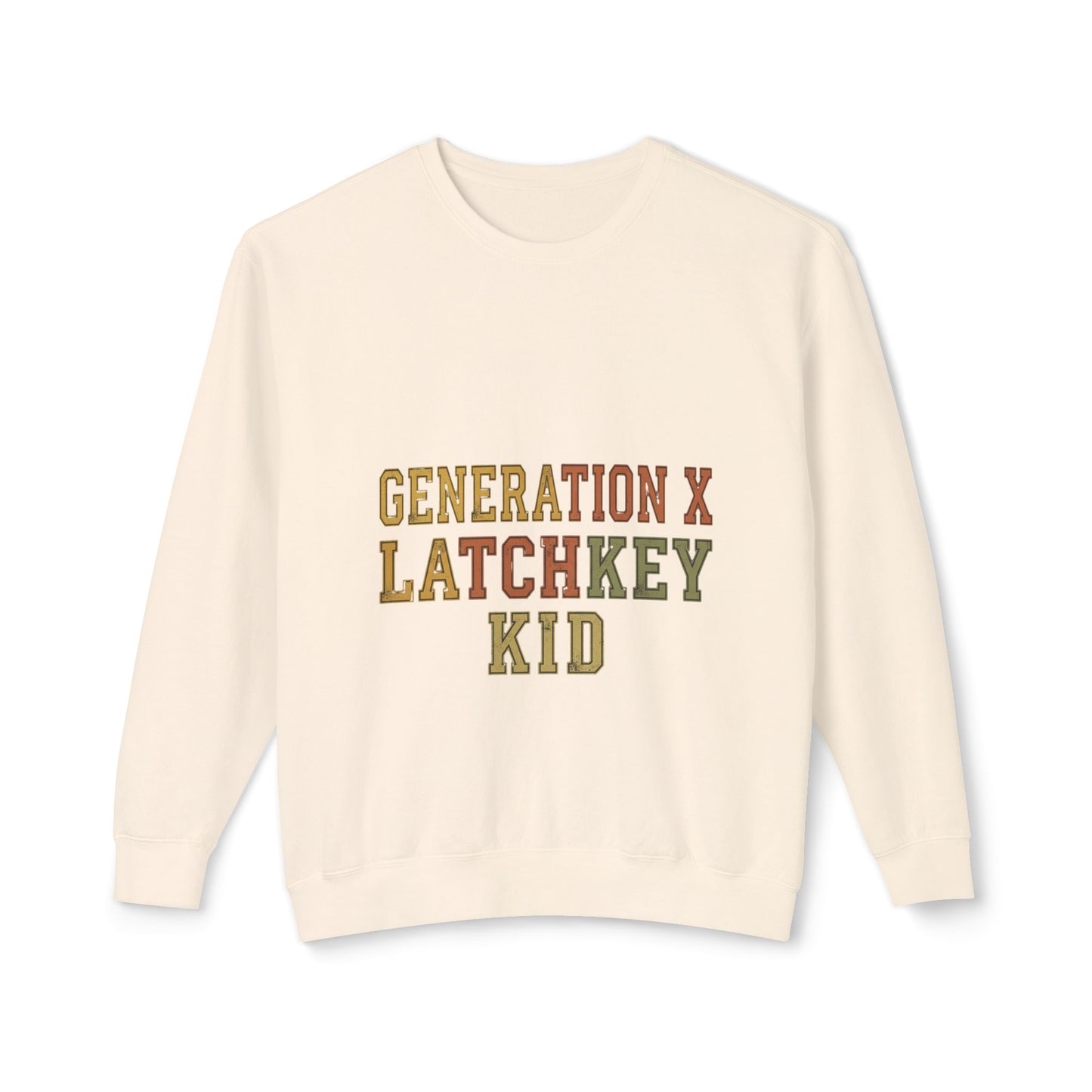Generation X Latchkey Kid Crewneck Sweatshirt