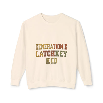 Generation X Latchkey Kid Crewneck Sweatshirt