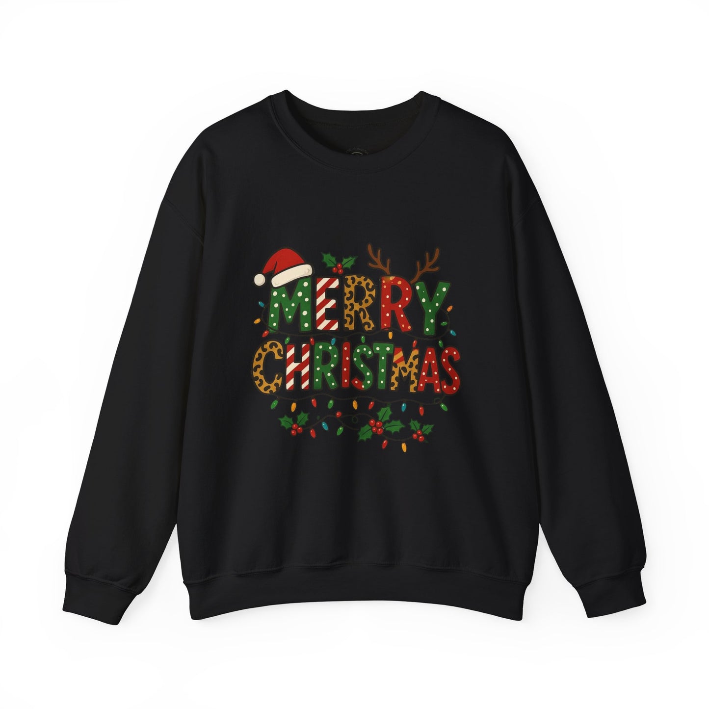 Christmas Sweatshirt — 'Merry Christmas' Holiday Crewneck