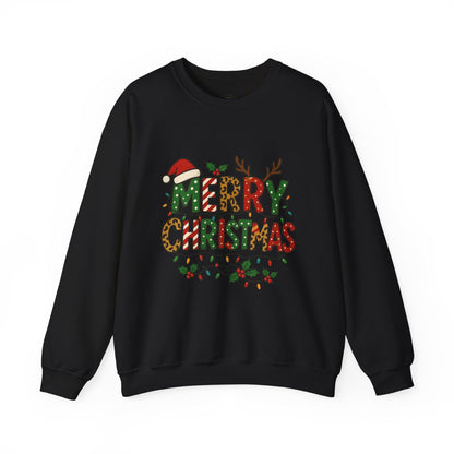 Christmas Sweatshirt — 'Merry Christmas' Holiday Crewneck