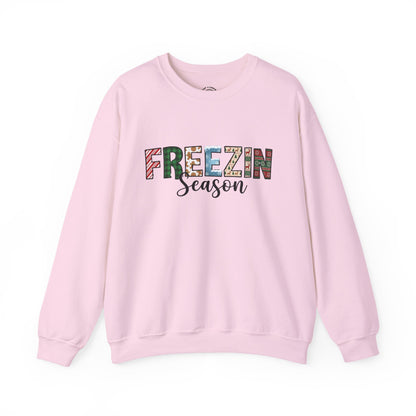 Freezin Season Sweatshirt – Cozy Winter Crewneck