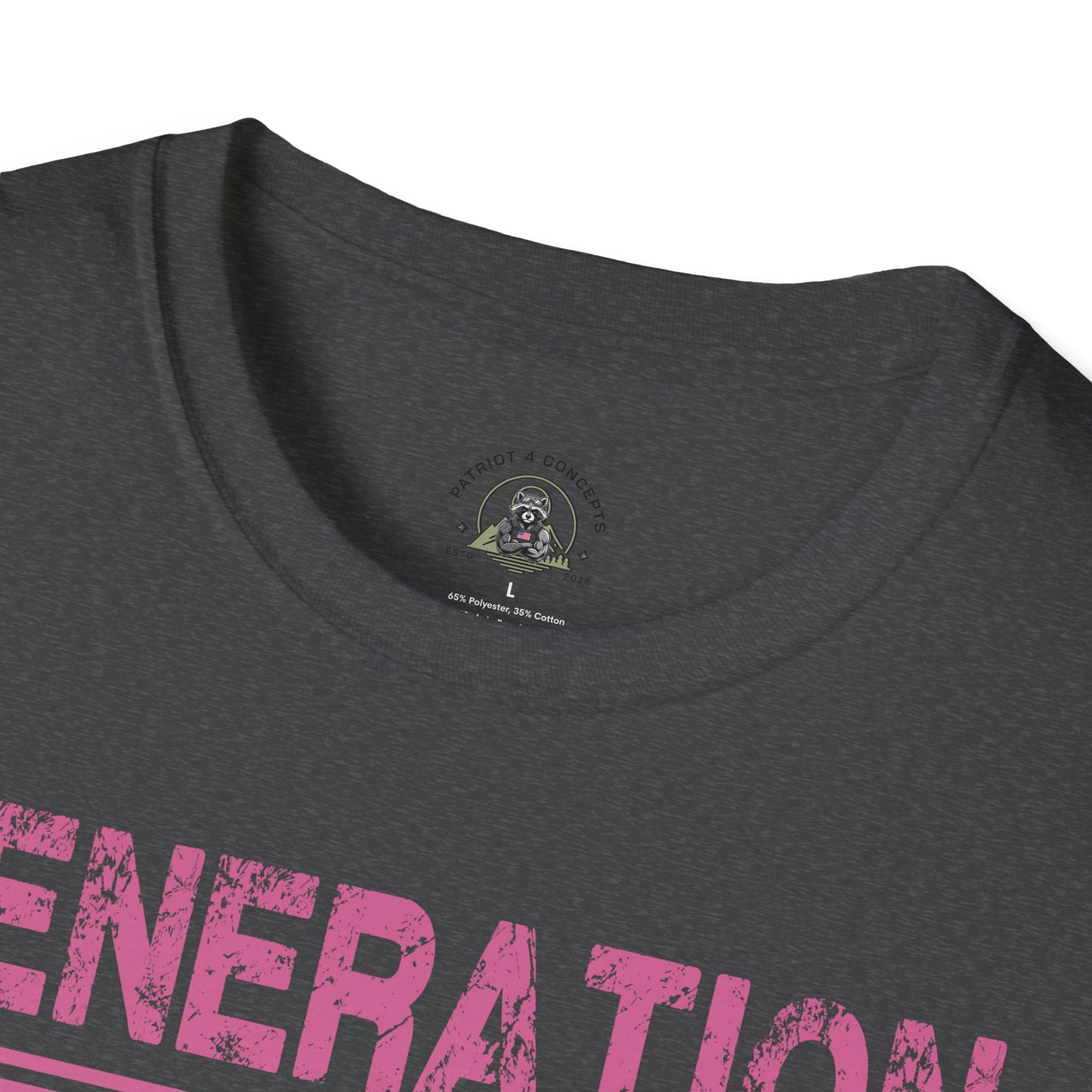 Generation X- "We Don't Care" Graphic