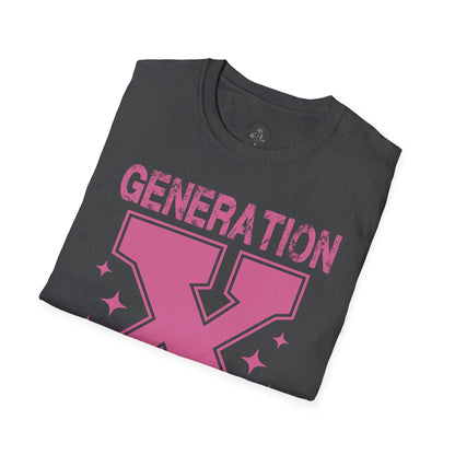 Generation X- "We Don't Care" Graphic