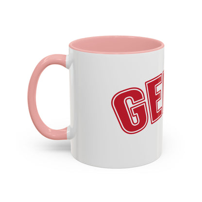 Gen X Coffee Mug — Retro Bold Red Accent Mug (11/15oz)