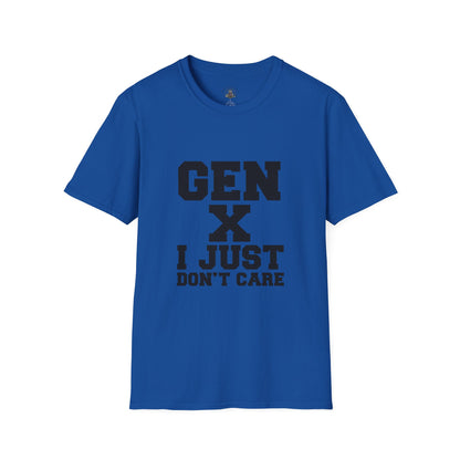 Generation X - "I just don't care" - Graphic