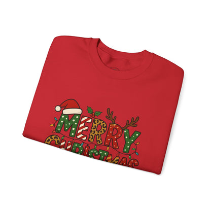 Christmas Sweatshirt — 'Merry Christmas' Holiday Crewneck