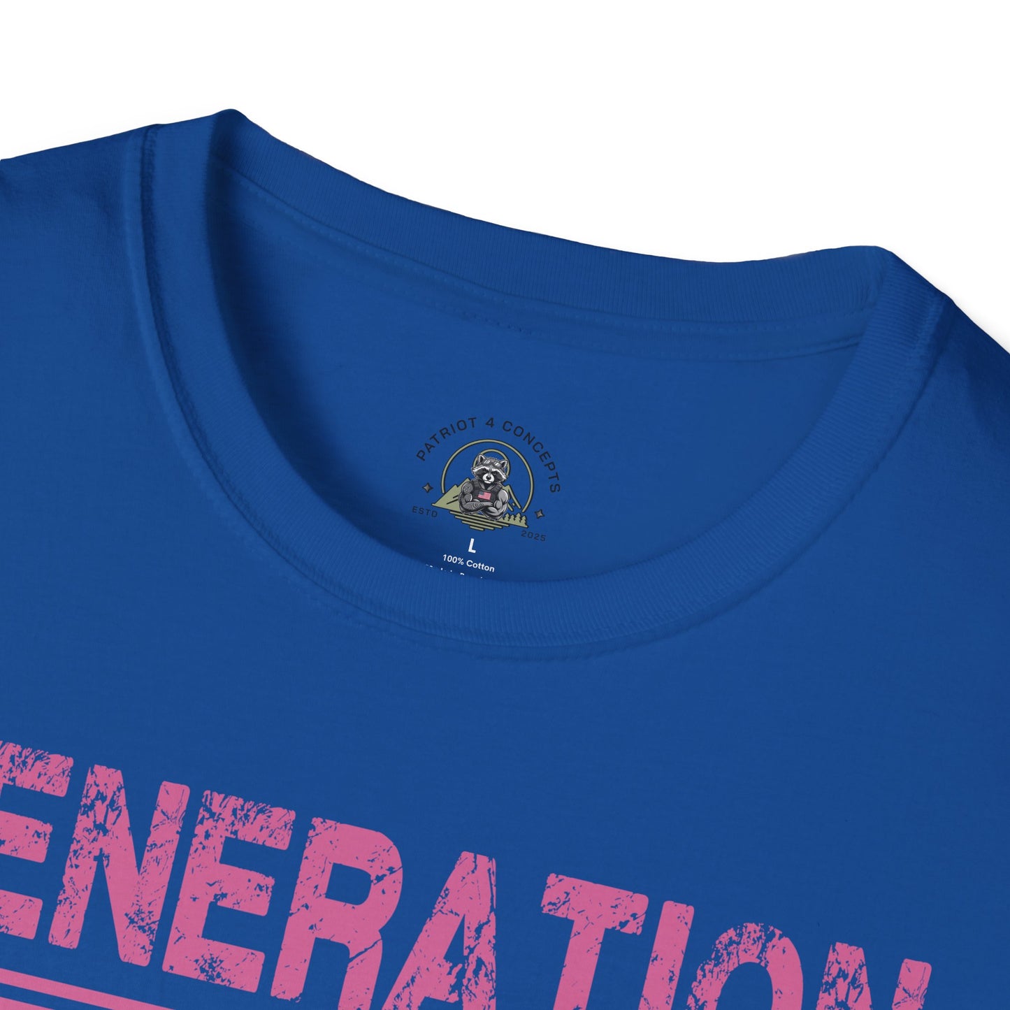 Generation X- "We Don't Care" Graphic