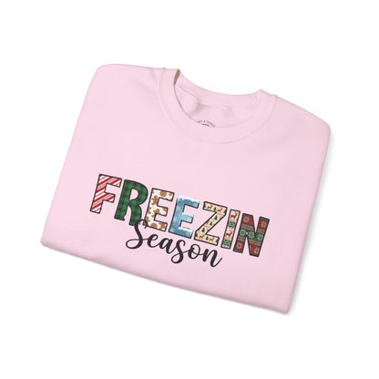 Freezin Season Sweatshirt – Cozy Winter Crewneck