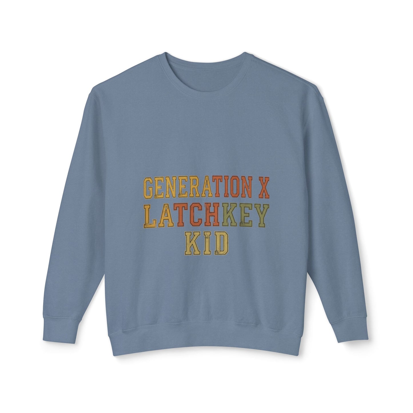 Generation X Latchkey Kid Crewneck Sweatshirt