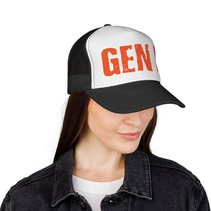 GEN X Trucker Cap – Vintage Retro Mesh Hat for Generation X