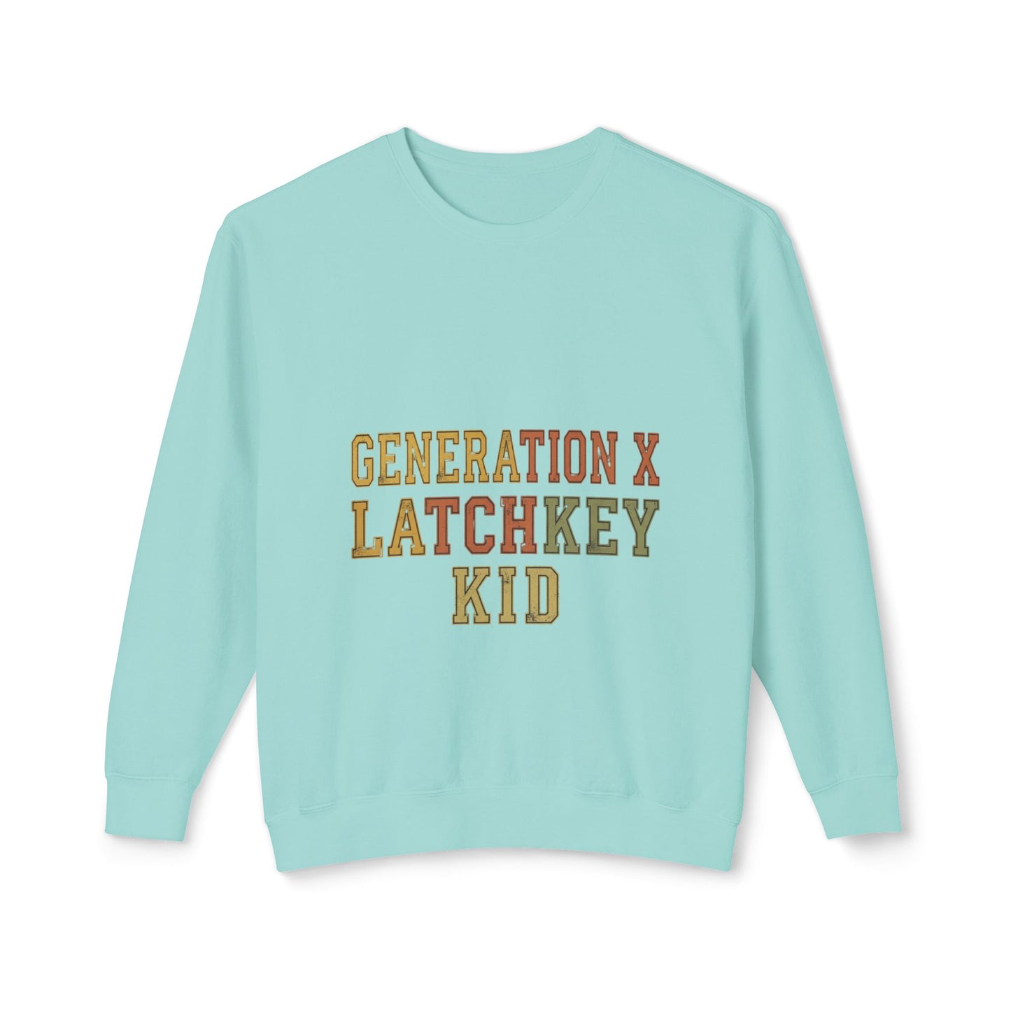 Generation X Latchkey Kid Crewneck Sweatshirt