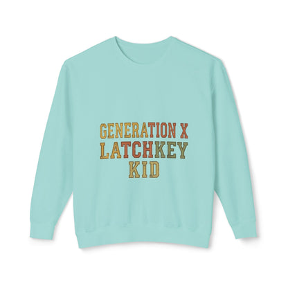 Generation X Latchkey Kid Crewneck Sweatshirt
