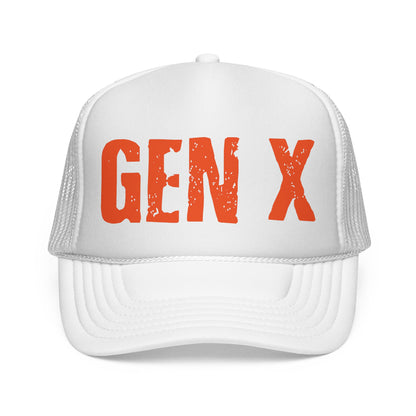 GEN X Trucker Cap – Vintage Retro Mesh Hat for Generation X